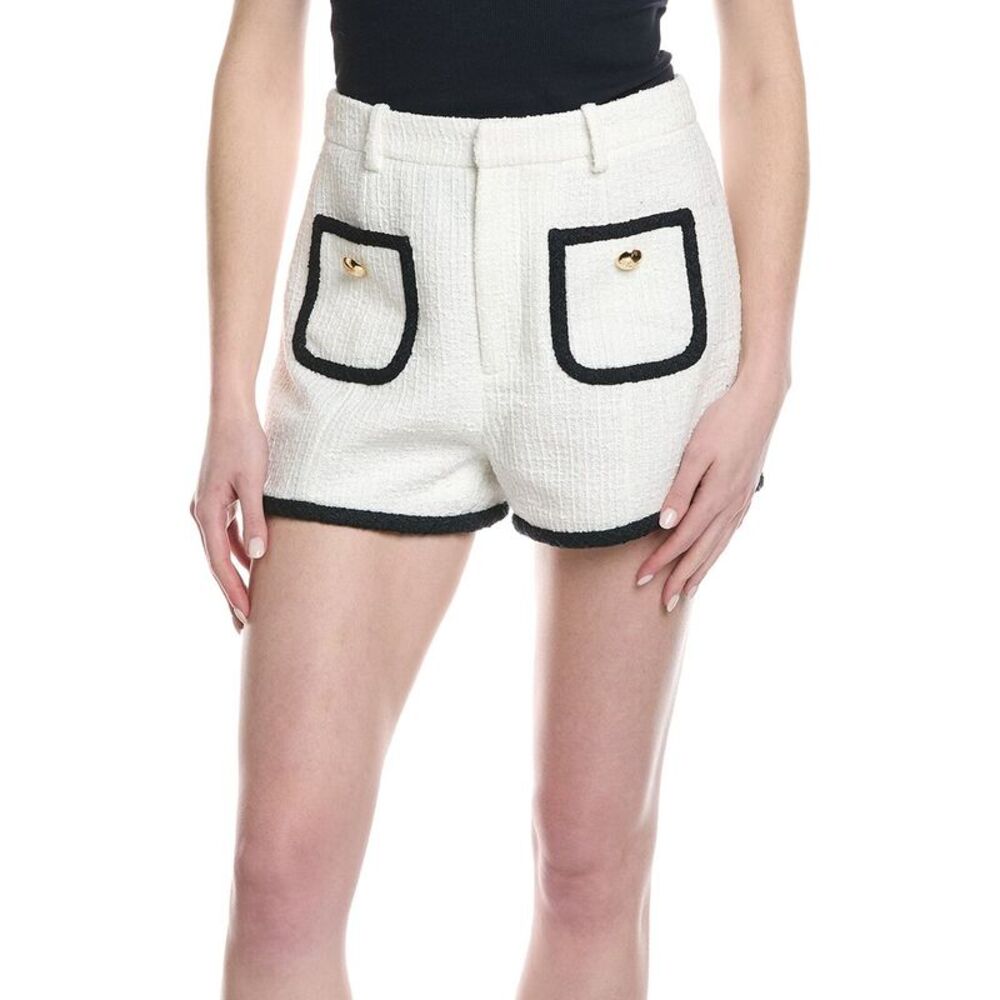 Cinq À Sept Womens  Auden Short, White